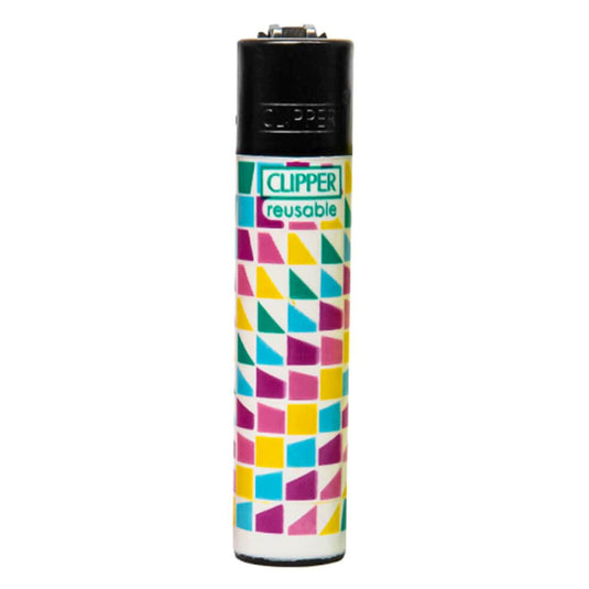 Buy Clipper - Lighter (Geometric) Lighter White | Slimjim India