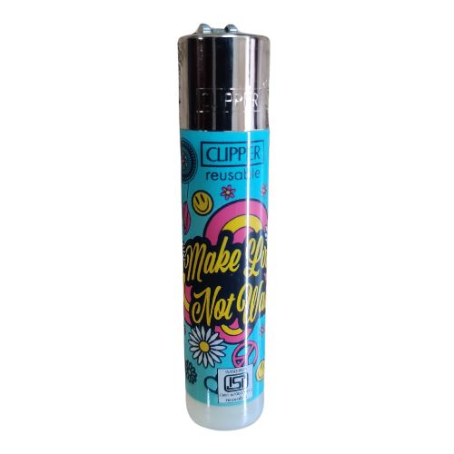 Buy Clipper - Lighter (Hippie Party 2) Lighter Make Love Not War | Slimjim India