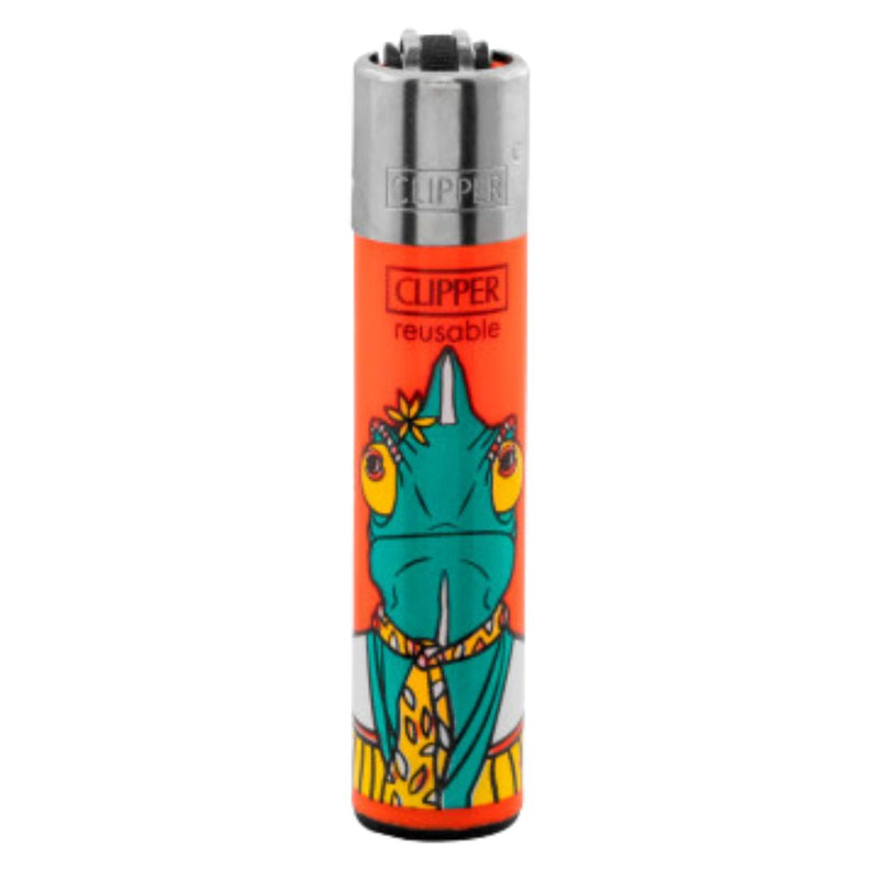 Load image into Gallery viewer, Buy Clipper - Lighter (Hippie Theme) Lighter Chameleon | Slimjim India
