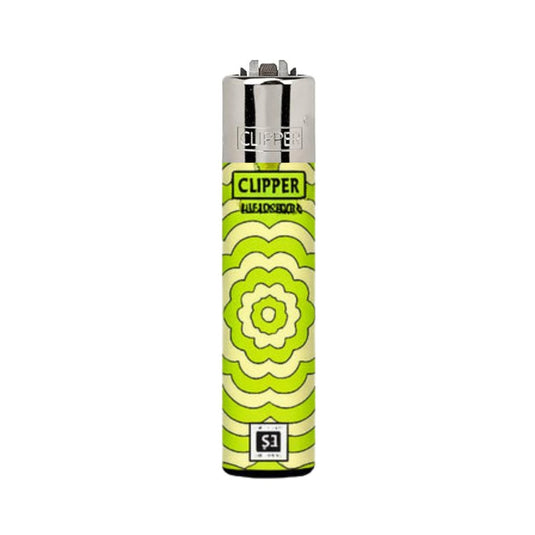 Buy Clipper - Lighter (Hippiely A) Green | Slimjim India