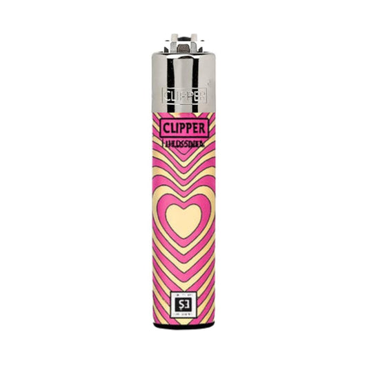 Buy Clipper - Lighter (Hippiely A) Pink | Slimjim India