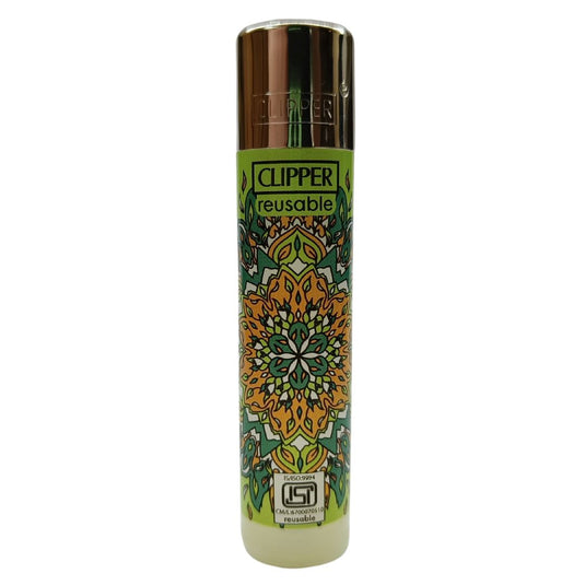 Buy Clipper - Lighter (Mandala) Lighter Red | Slimjim India