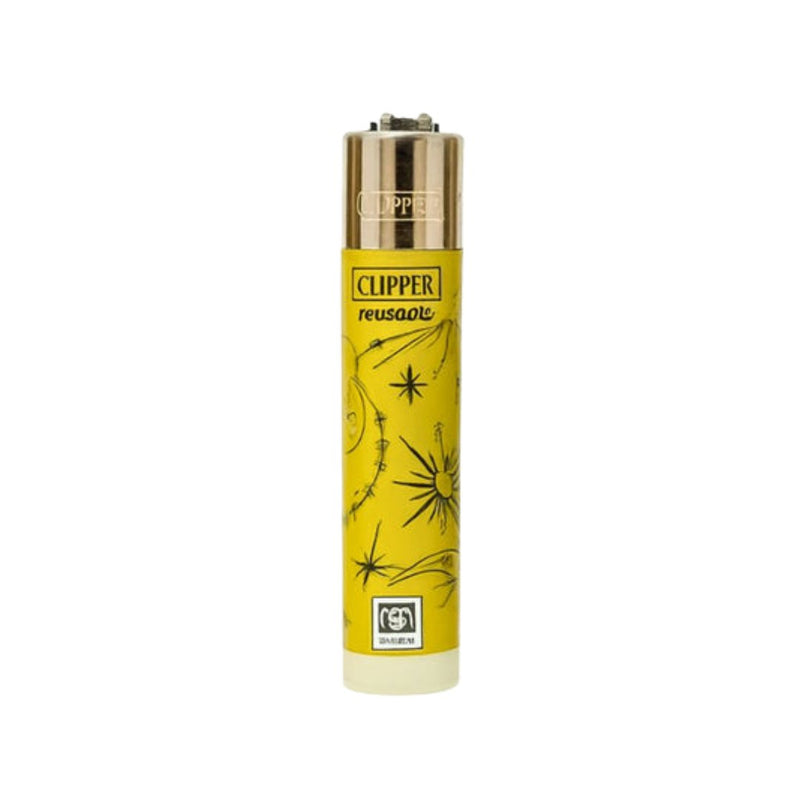 Load image into Gallery viewer, Buy Clipper - Lighter (Mystical Destiny) Gold | Slimjim India

