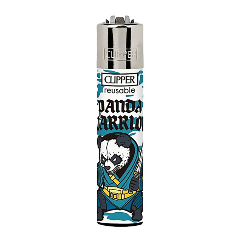 Load image into Gallery viewer, Buy Clipper - Lighter (Panda Warriors) Lighter Blue | Slimjim India
