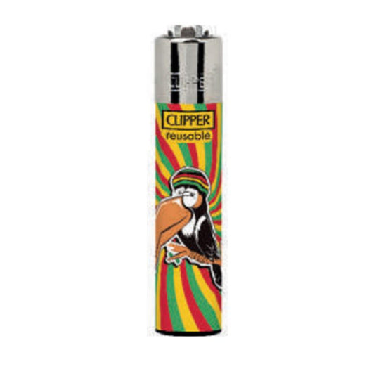 Buy Clipper - Lighter (Rasta Animals) Lighter Toucan | Slimjim India