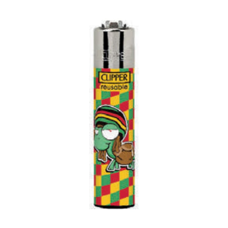 Load image into Gallery viewer, Buy Clipper - Lighter (Rasta Animals) Lighter Turtle | Slimjim India
