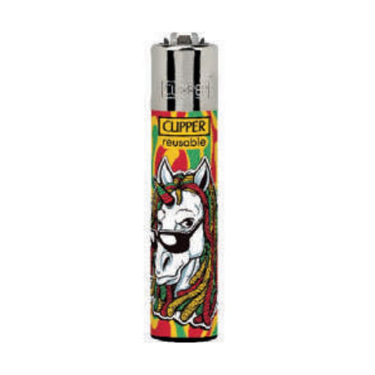 Buy Clipper - Lighter (Rasta Animals) Lighter Unicorn | Slimjim India