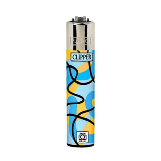 Buy Clipper - Lighter (Silouettes 1) Orange | Slimjim India