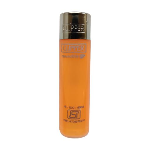 Load image into Gallery viewer, Buy Clipper - Lighter (Solids) Lighter Orange | Slimjim India
