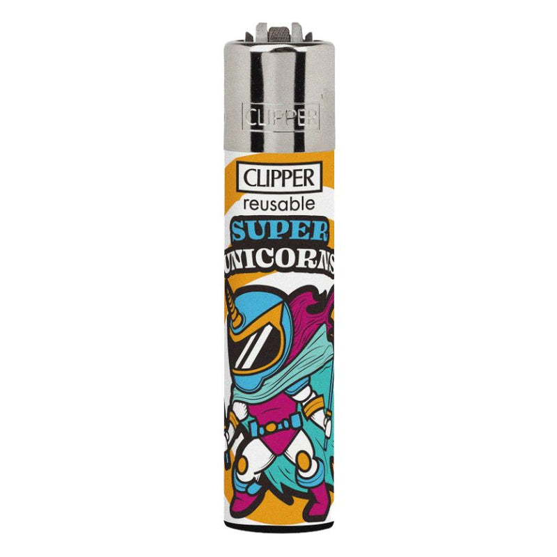Load image into Gallery viewer, Buy Clipper - Lighter (Super Unicorns) Lighter Yellow | Slimjim India
