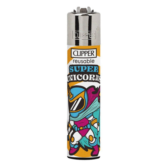 Buy Clipper - Lighter (Super Unicorns) Lighter Yellow | Slimjim India
