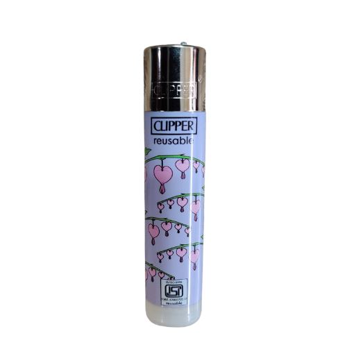 Buy Clipper - Lighter (World Flower) Lighter Pink Heart | Slimjim India