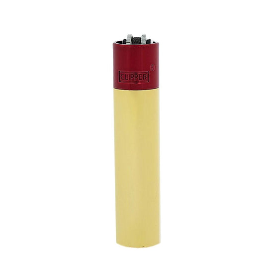 Buy Clipper - Metallic Lighter (Crown Jewels) Lighters & Matches Red & Gold | Slimjim India