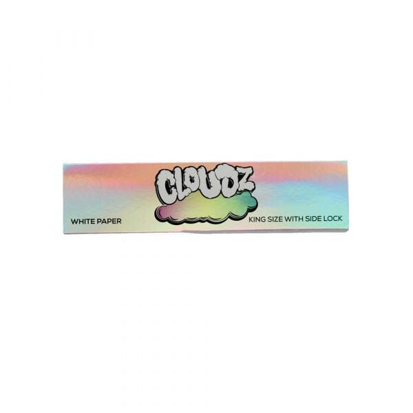 Load image into Gallery viewer, Buy Cloudz - Kingsize Slim Papers + Tips - White Rolling Papers + Tips | Slimjim India
