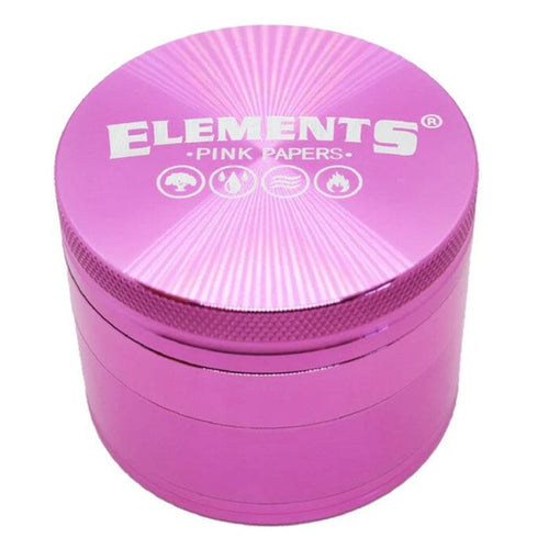 Buy Elements 4 Piece Grinder - Pink Grinder | Slimjim India