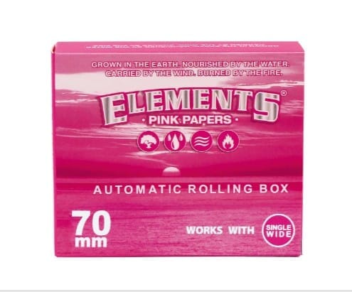 Load image into Gallery viewer, Buy Elements - Pink Metal Rollbox (70mm) Rolling Machine | Slimjim India
