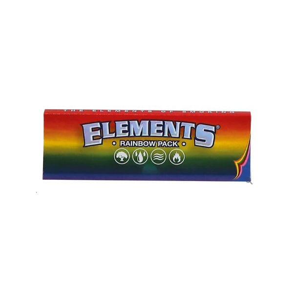 Load image into Gallery viewer, Buy Elements - Ultra Thin Rainbow 1 1/4th 1 1/4th Rolling Paper | Slimjim India
