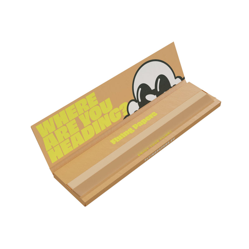 Load image into Gallery viewer, Buy Flying Papers - Brown King Size Rolling Paper | Slimjim India
