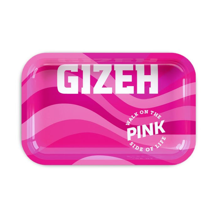 Buy Gizeh - All Pink Rolling Tray (Medium) Rolling Tray | Slimjim India