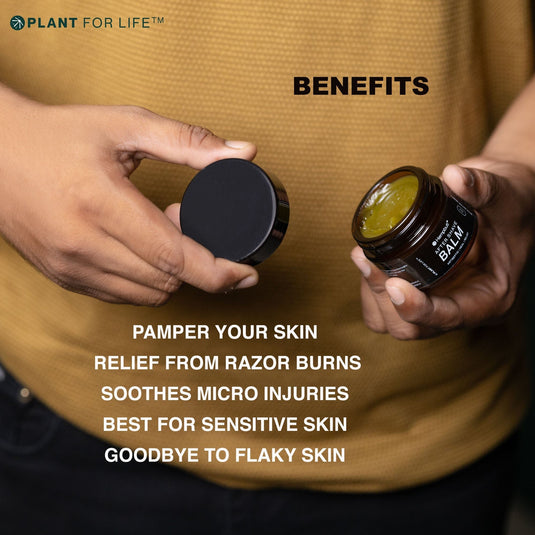 Buy Hempbuti - After Shave Balm (50GM) CBD Balm | Slimjim India