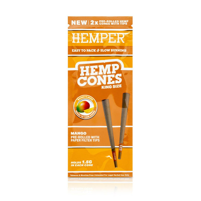 Load image into Gallery viewer, Buy Hemper - King Size Hemp Cones (Mango) | Slimjim India
