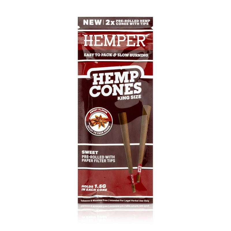 Load image into Gallery viewer, Buy Hemper - King Size Hemp Cones (Sweet) | Slimjim India
