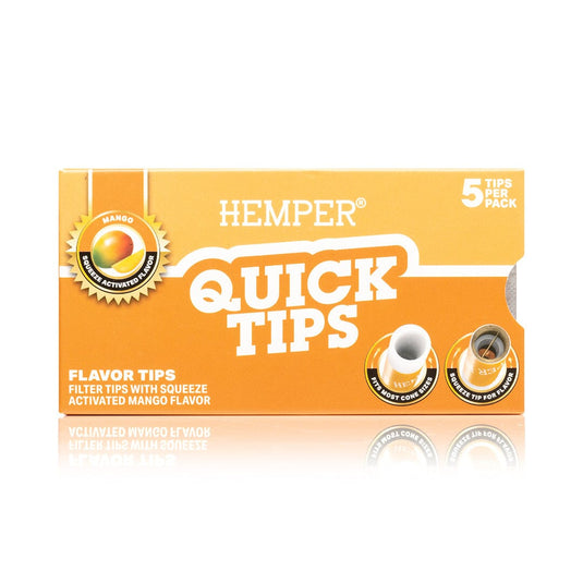 Buy HEMPER - Quick Tips 7mm (5 Tips) Glass Filter | Slimjim India