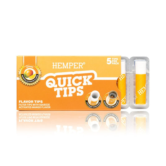 Buy HEMPER - Quick Tips 7mm (5 Tips) Glass Filter | Slimjim India