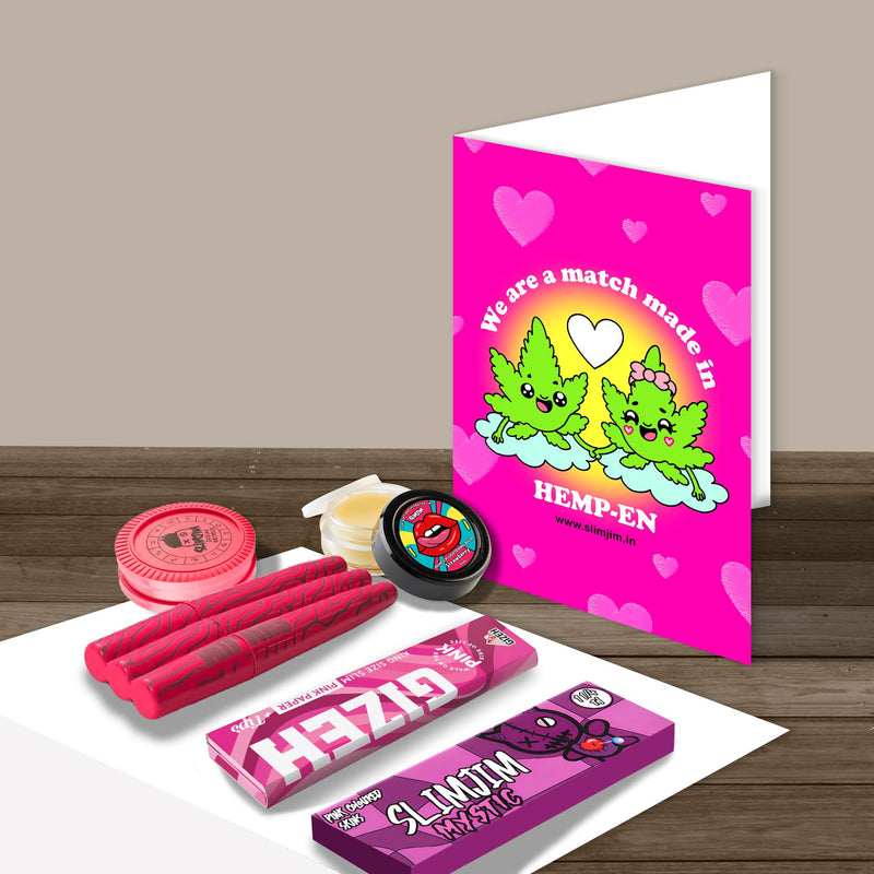 Load image into Gallery viewer, Buy Hi Card - Hemp-en Greeting Card | Slimjim India
