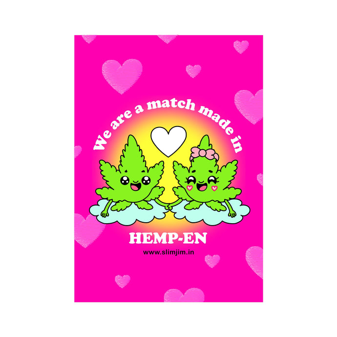 Buy Hi Card - Hemp-en Greeting Card | Slimjim India