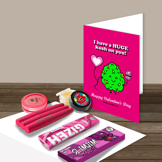 Buy Hi Card - Kush on you Greeting Card | Slimjim India