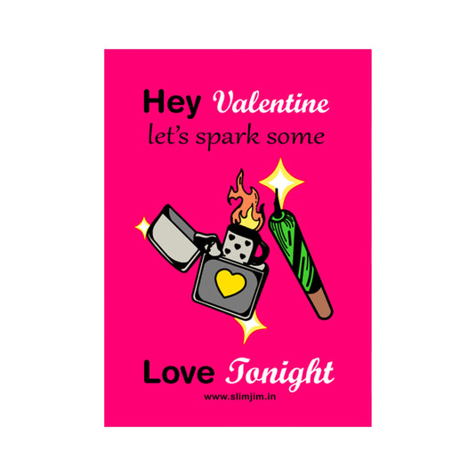 Buy Hi Card - Love Tonight Greeting Card | Slimjim India