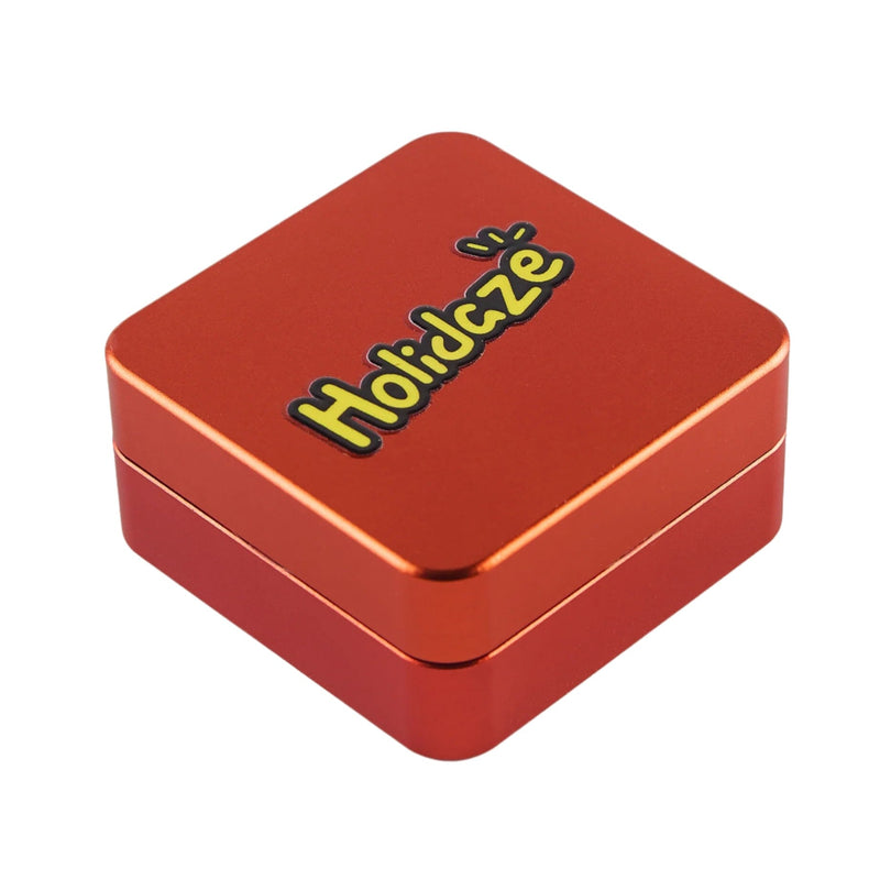 Load image into Gallery viewer, Buy Holidaze - Cube Grinder (2 Part) Grinder Red | Slimjim India
