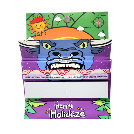 Buy Holidaze (Esp) - King Size Papers + Grinder + Tray Rolling Papers + Tips | Slimjim India