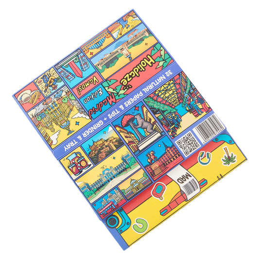 Buy Holidaze (Esp) - King Size Papers + Grinder + Tray Rolling Papers + Tips | Slimjim India