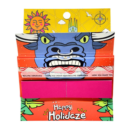 Buy Holidaze (Esp) - King Size Papers + Grinder + Tray Rolling Papers + Tips | Slimjim India
