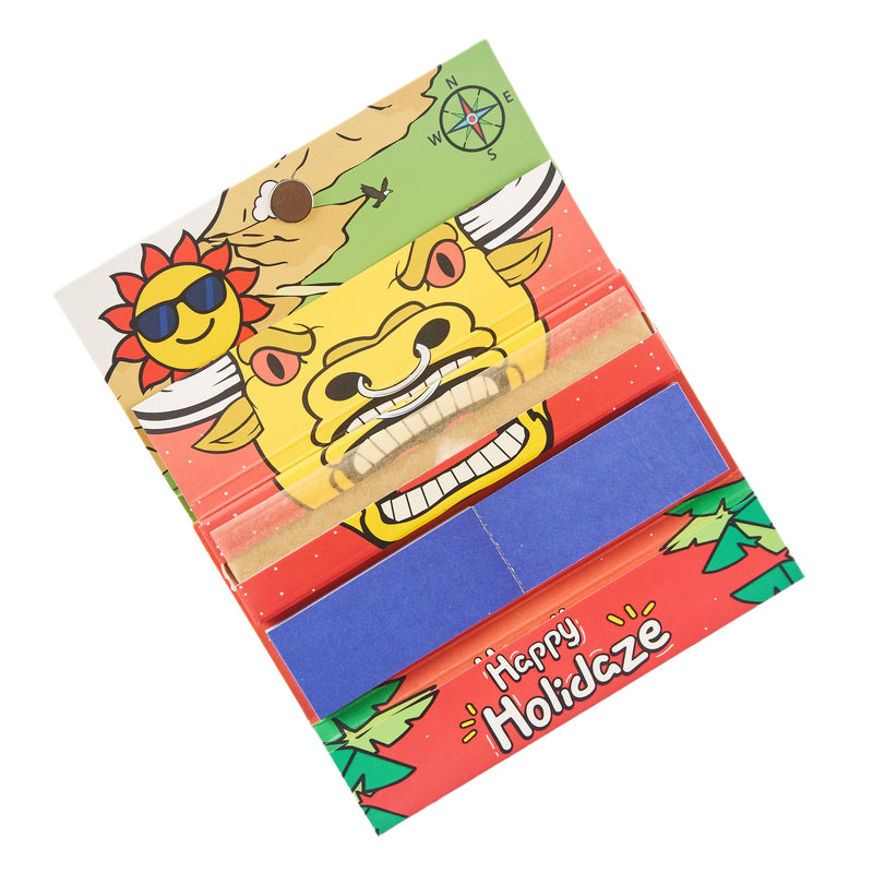 Load image into Gallery viewer, Buy Holidaze (Esp) - King Size Papers + Grinder + Tray Rolling Papers + Tips | Slimjim India
