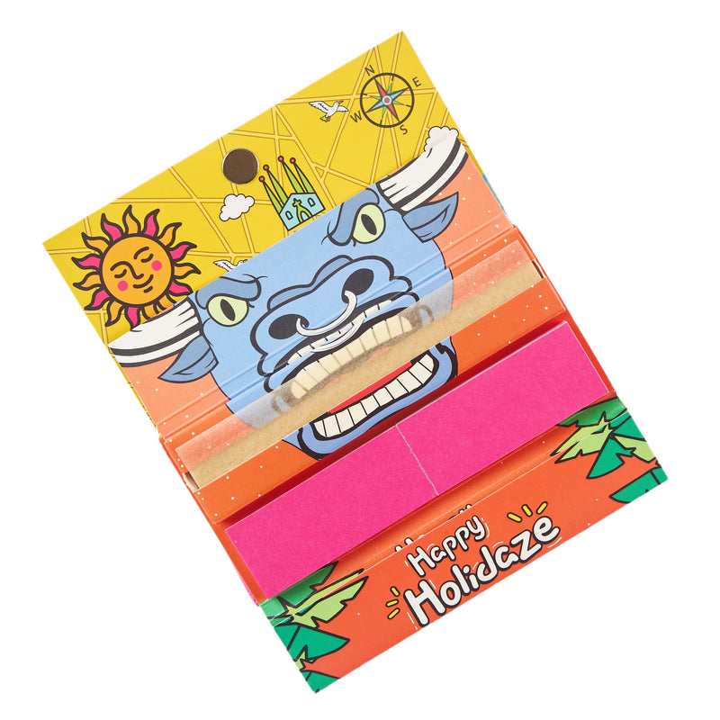 Load image into Gallery viewer, Buy Holidaze (Esp) - King Size Papers + Grinder + Tray Rolling Papers + Tips | Slimjim India
