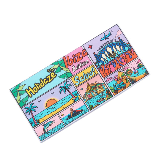 Buy Holidaze (Esp) - King Size Papers + Grinder + Tray Rolling Papers + Tips Ibiza | Slimjim India