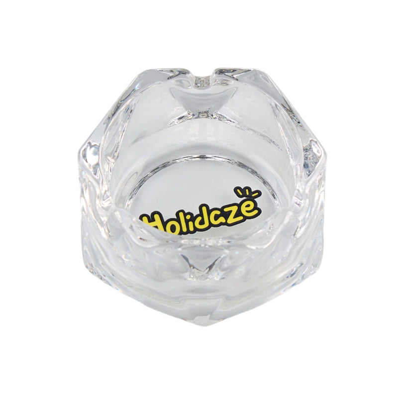 Load image into Gallery viewer, Buy Holidaze - Hex Glass Ashtray Ashtray White | Slimjim India
