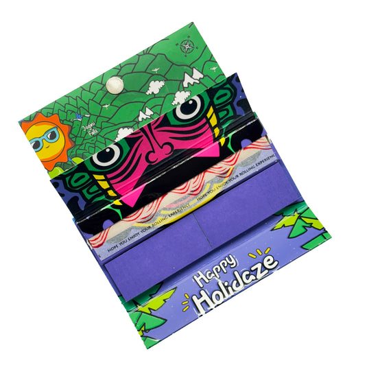 Buy Holidaze (Ind) - King Size Papers + Grinder + Tray Rolling Papers + Tips | Slimjim India