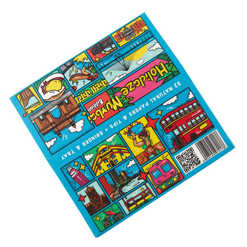 Load image into Gallery viewer, Buy Holidaze (Ind) - King Size Papers + Grinder + Tray Rolling Papers + Tips | Slimjim India
