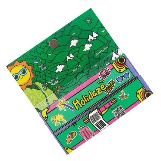 Buy Holidaze (Ind) - King Size Papers + Grinder + Tray Rolling Papers + Tips | Slimjim India