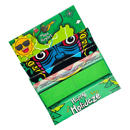 Buy Holidaze (Ind) - King Size Papers + Grinder + Tray Rolling Papers + Tips | Slimjim India