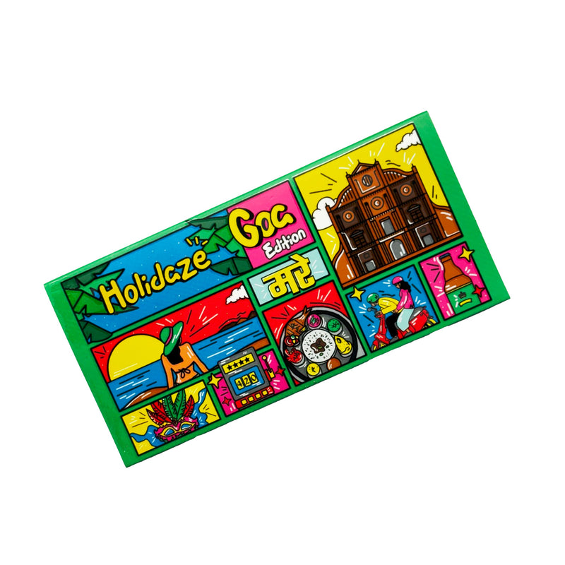 Load image into Gallery viewer, Buy Holidaze (Ind) - King Size Papers + Grinder + Tray Rolling Papers + Tips Goa | Slimjim India
