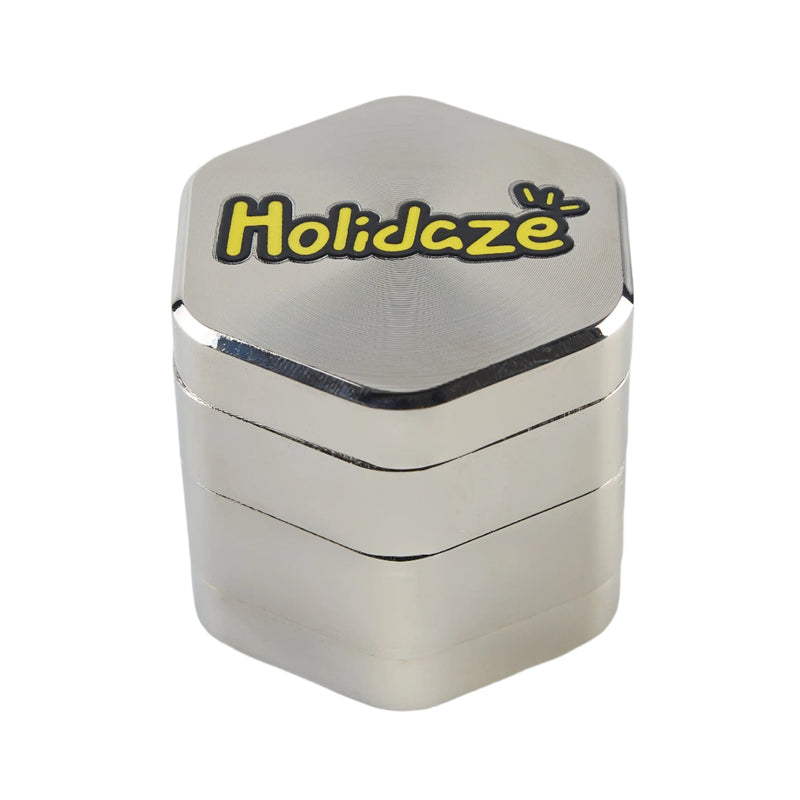 Load image into Gallery viewer, Buy Holidaze - Stack Metal Grinder (4 Part) Grinder Silver | Slimjim India
