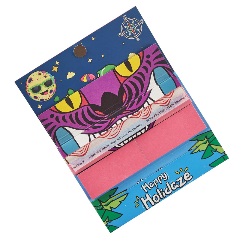 Load image into Gallery viewer, Buy Holidaze (Th) - King Size Papers + Grinder + Tray (V2) Rolling Papers + Tips | Slimjim India
