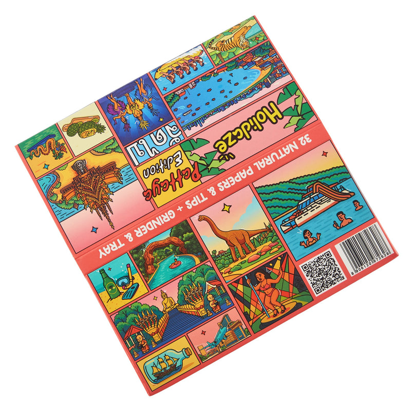 Load image into Gallery viewer, Buy Holidaze (Th) - King Size Papers + Grinder + Tray (V2) Rolling Papers + Tips | Slimjim India
