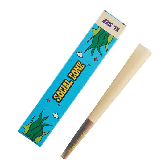 Buy Holidaze - XL Social Natural Cone (180mm) pre rolled cone | Slimjim India