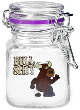 Load image into Gallery viewer, Buy Juicy Jay - Herb Glass Jars Storage Jars Bull Shit | Slimjim India
